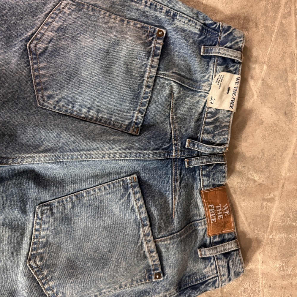 New WE THE FREE Barrel jeans